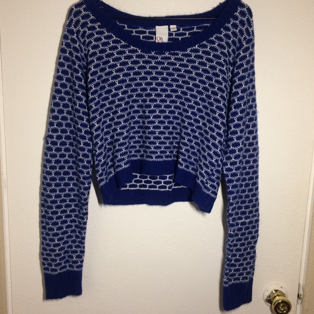 Wool Cropped Sweater